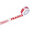 Adhésif FRAGILE Blanc 48 x 100 mètres