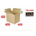 1 caisse 400 X 400 X 400 mm Triple cannelure