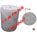 Rouleau GROSSE BULLES larg 50 x 50 Ml + 1 adhésif