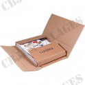 Boite étui standard non adhésif pour livre, BD dimensions 330 x 250 x 60/10 mm (x1)