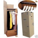 Caisse penderie 50x50x100 avec porte cintre