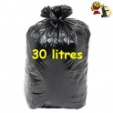 500 Sac poubelle 30 l noir 27µ
