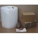 lot bulle 50x10 - 20 Caisse carton SC 16x12x11 - 1 Adhésif - 20 pochettes ci-inclus 165 x 121 mm