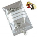 Sachet ZIP 40 x 60 3 bandes blanche